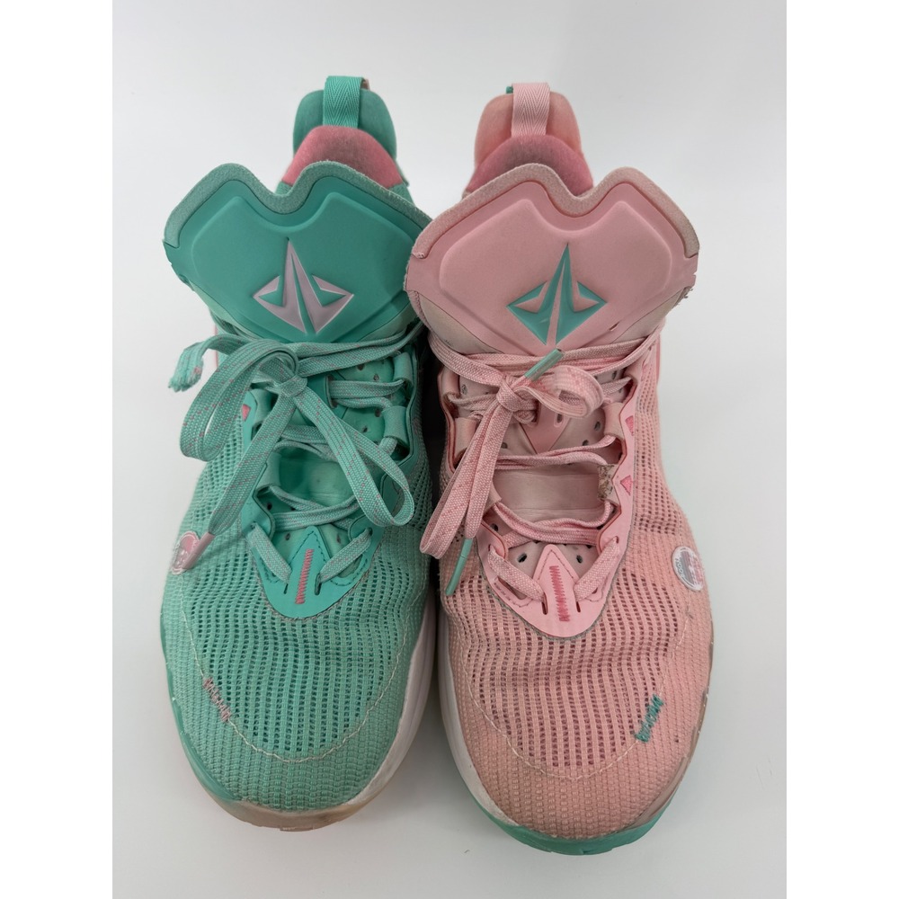 Li-Ning Way of Wade All City 10 V2 Mismatched Pink Teal Basketball Shoes Mens 9